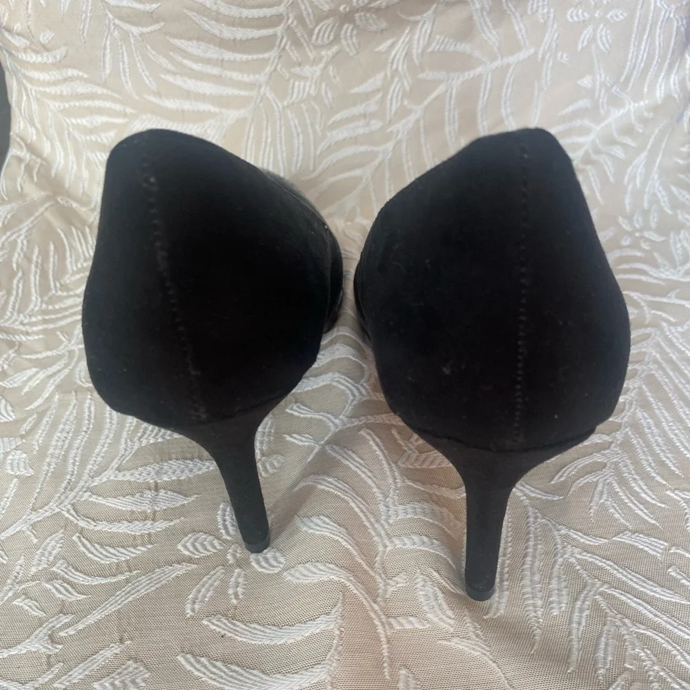 Metaphor Black Patent Leather Heels Size 7.5 - Picture 4 of 5